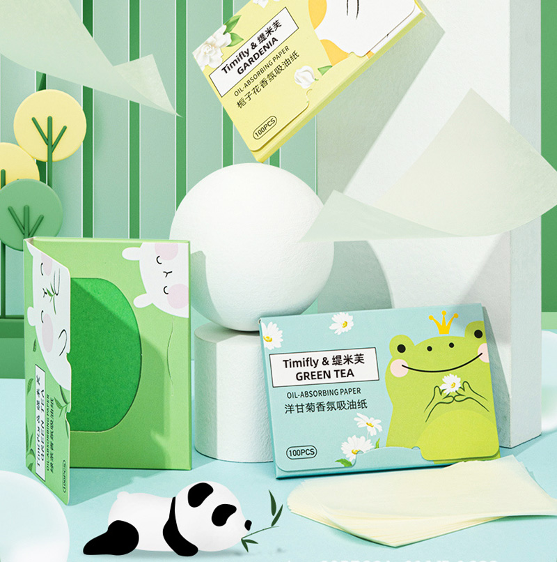 Men Accessories Combo - 100pcs Oil Blotting Paper Facial Cleansing