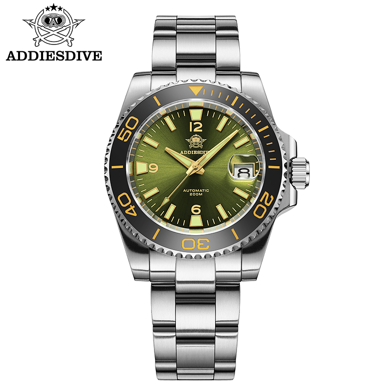 Men Accessories Jewelry - ADDIESDIVE New Diving Gift Watch Men