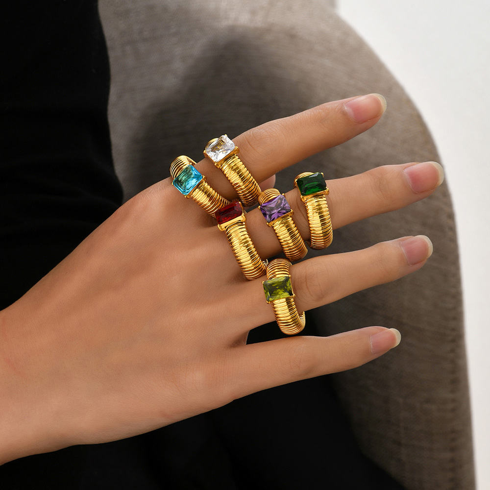 Men'S Accessories Hand Bands - Sprial Ring For Women Men Luxury