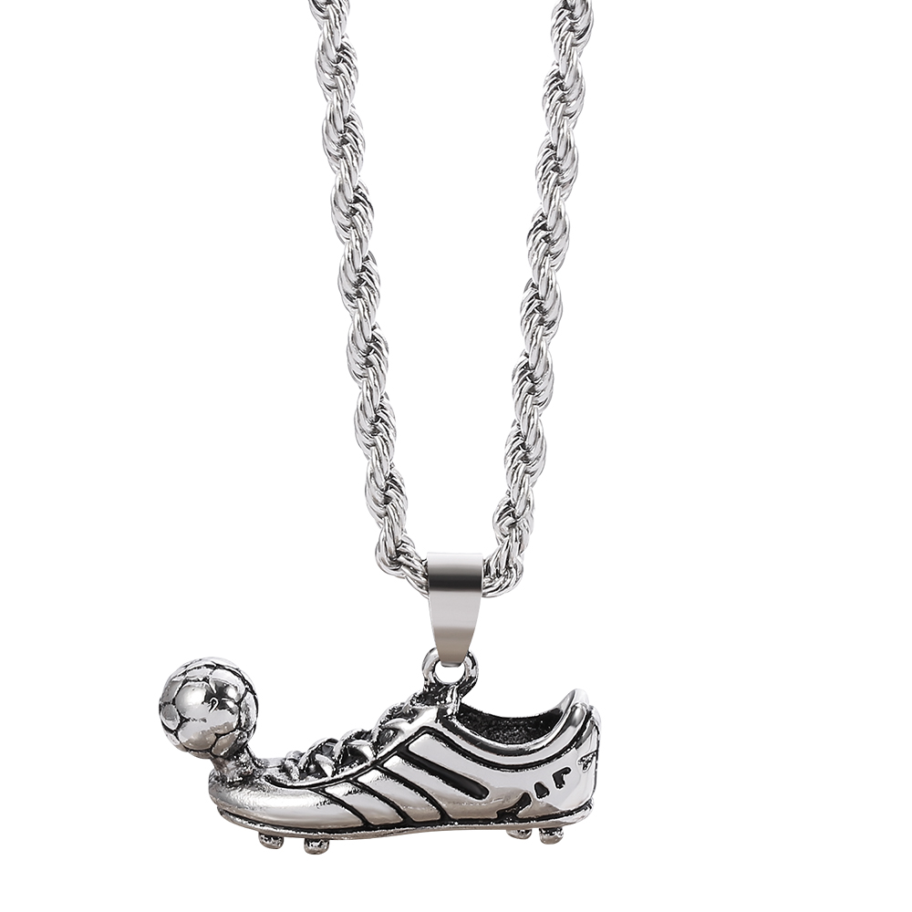 Men Accessories Singapore - Hip Hop Punk Football Shoe Pendant