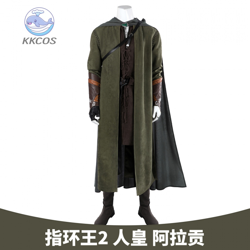 Men'S Accessories With Suits - RingLords Aragorn Cosplay Costume Top Pants