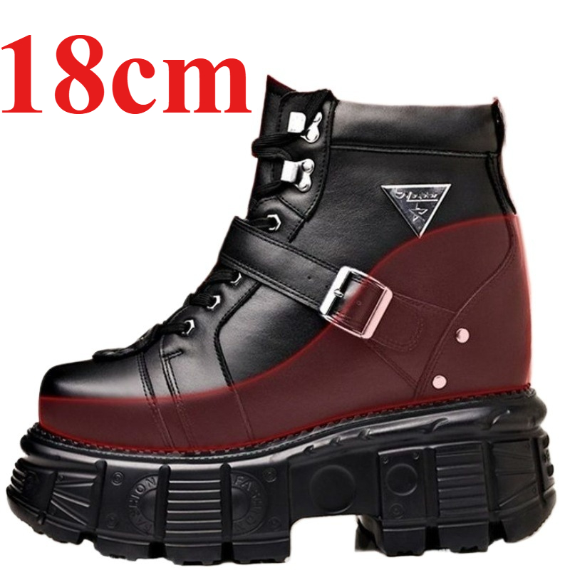 Men'S Accessories Leather - Genuine Leather Motorcycle Boots Shoes for