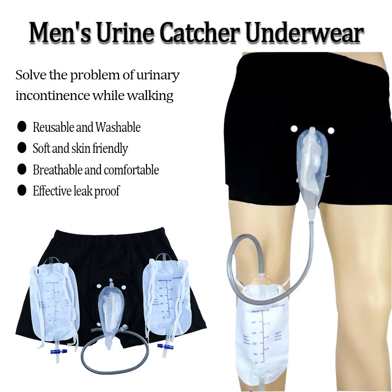Men Accessories Combo - Men Urine Collector Kit Reusable Urinary