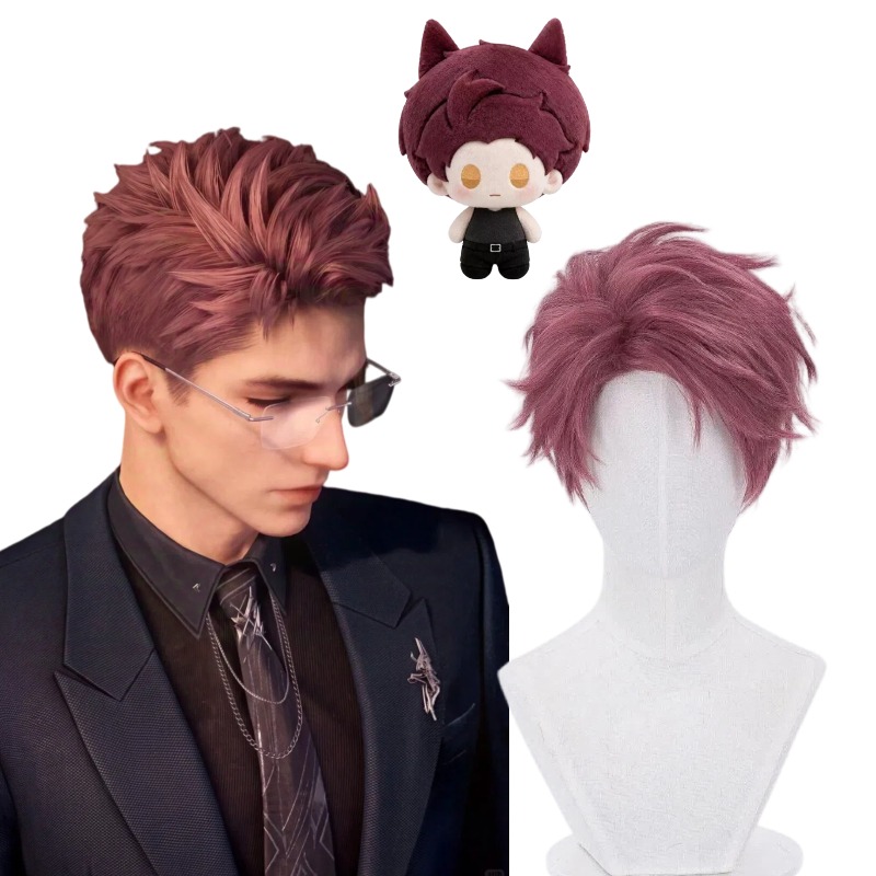 Men'S Accessories With Suits - Valko Wig Game Love and Deepspace