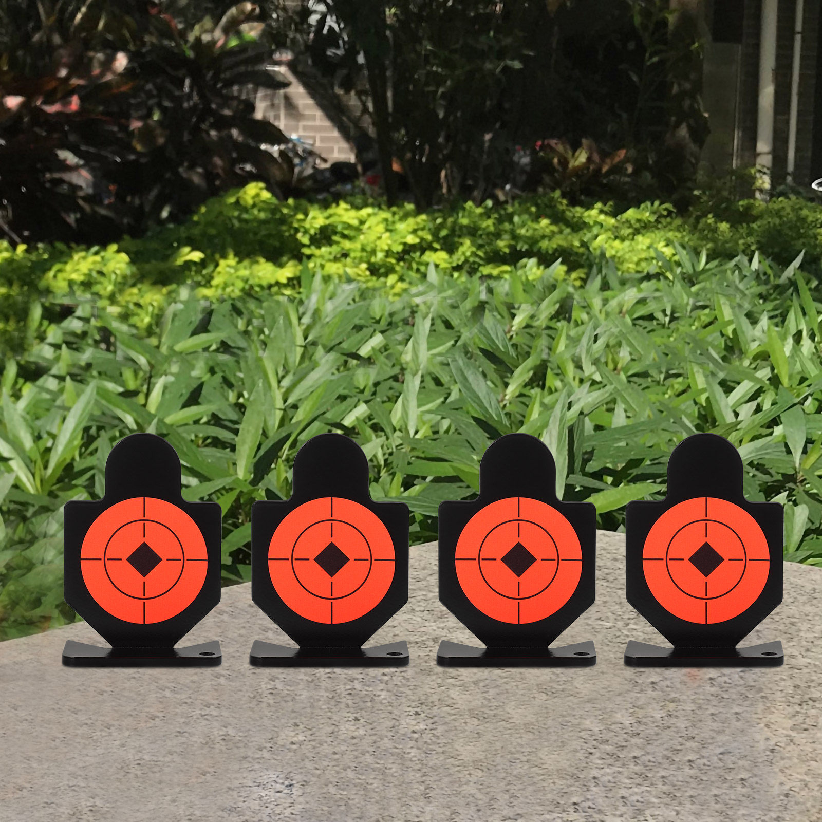 Men'S Accessories Target - 4 Pcs Small Heavy-duty Metal Target