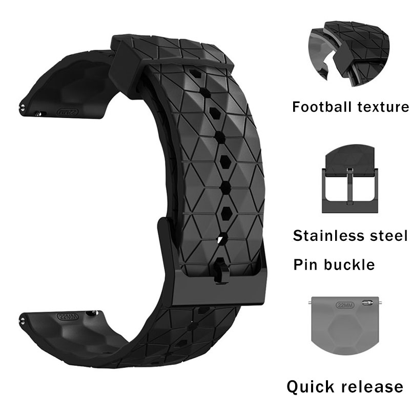 20mm 22mm Sport Silicone Watch - огляд і ціна Men'S Accessories Hand Bands