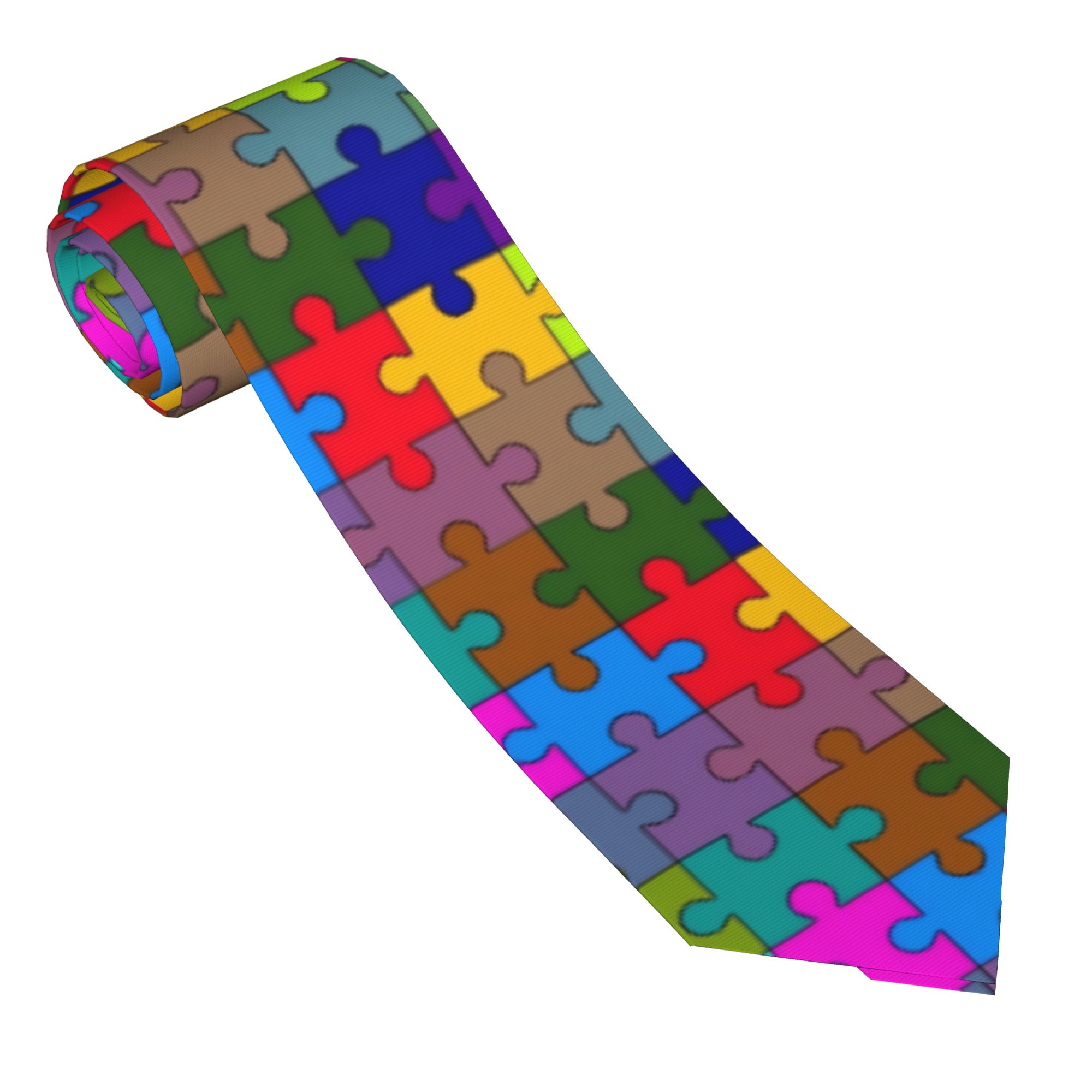 Dark Gradient Puzzle Tie  Wedd - огляд і ціна Men Accessories For Wedding