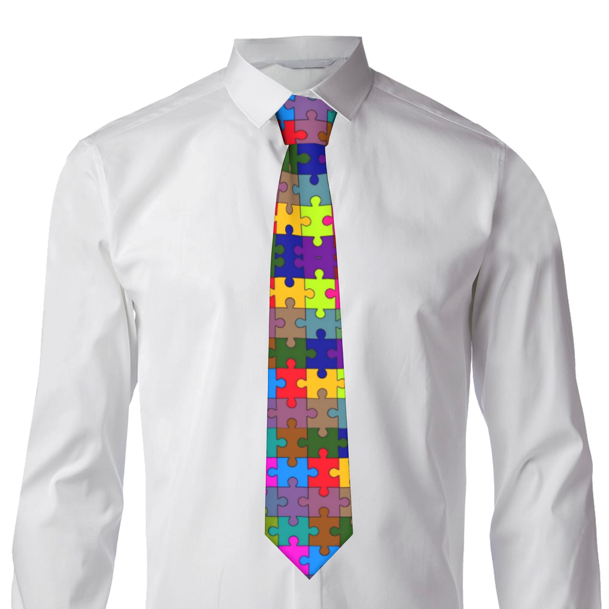 Dark Gradient Puzzle Tie  Wedd - огляд і ціна Men Accessories For Wedding