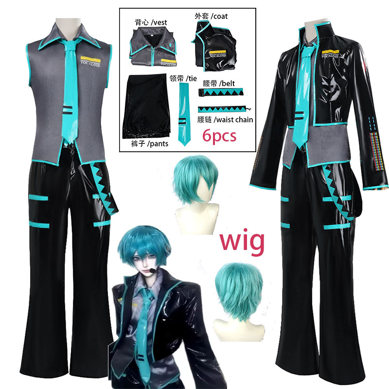 WHH Anime MMiLku Male Cosplay  - огляд і ціна Men'S Accessories Leather