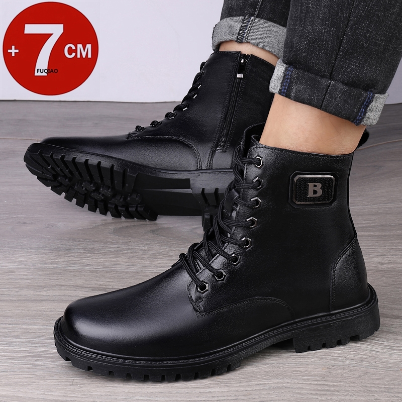 Men's Genuine Leather Elevator - огляд і ціна Men'S Accessories Leather