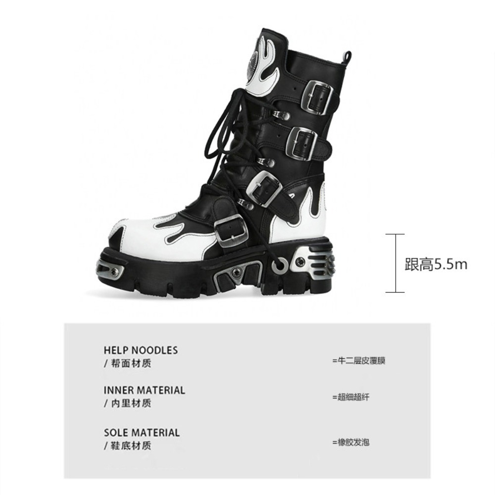 Fashion New Men's Flame Metal  - огляд і ціна Men'S Accessories Leather