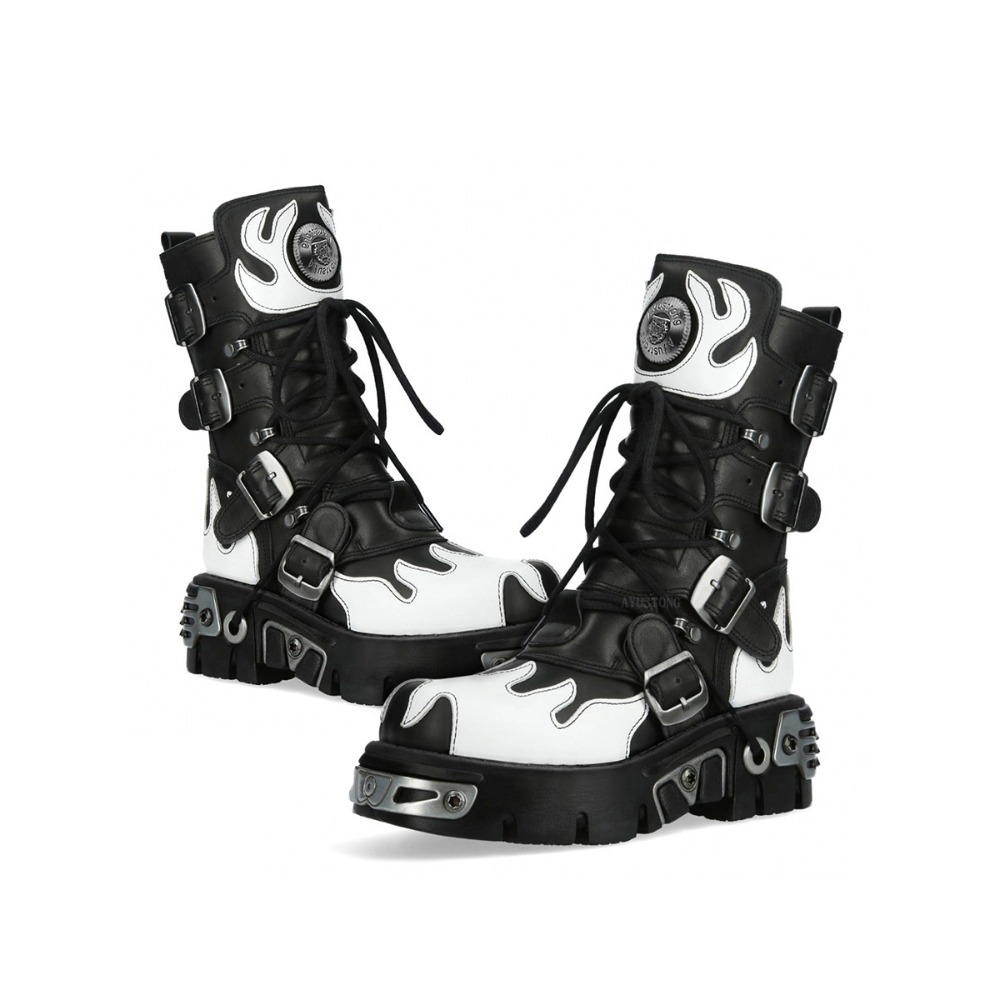 Fashion New Men's Flame Metal  - огляд і ціна Men'S Accessories Leather