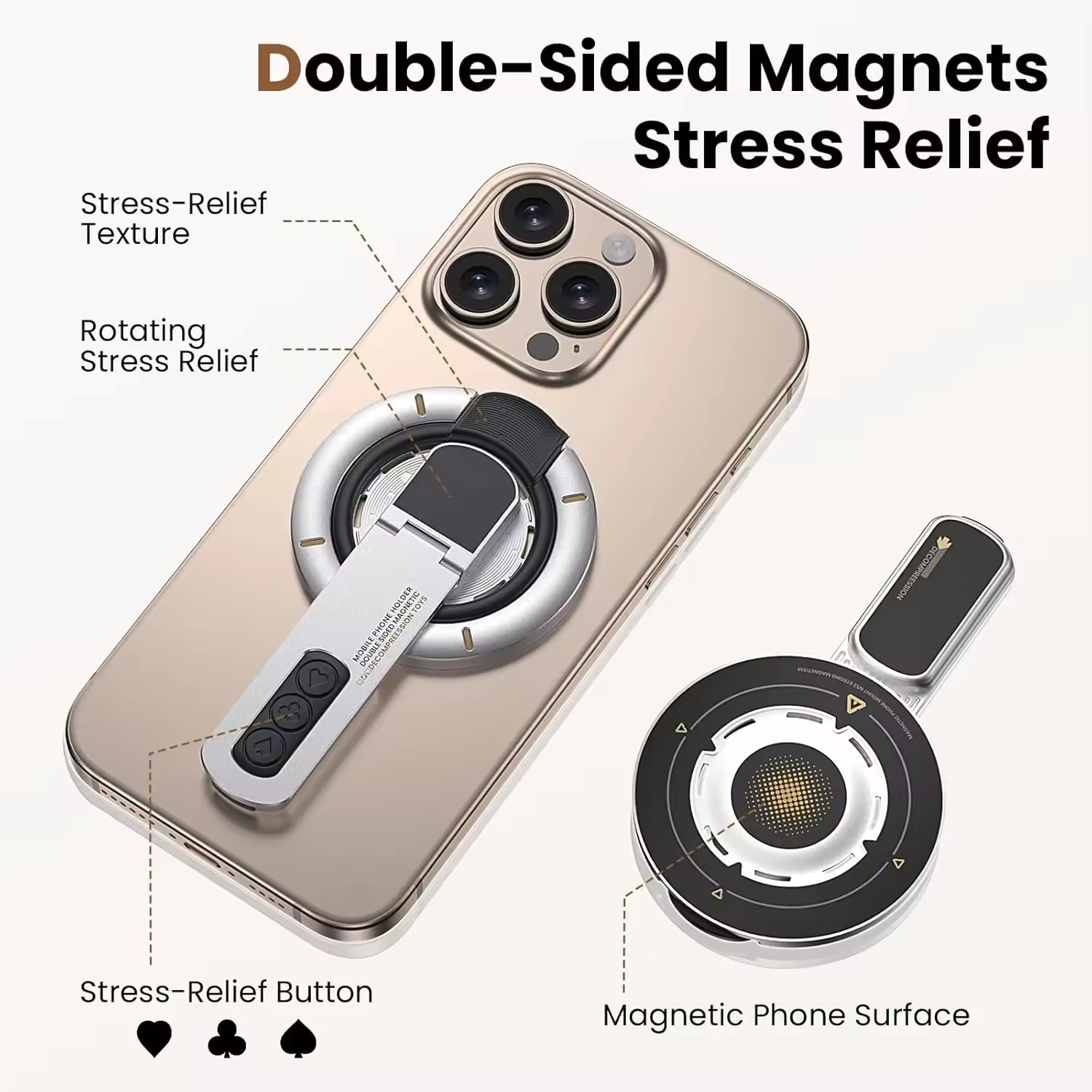 Double Sided Magnetic Finger R - огляд і ціна Men Accessories Jewellery