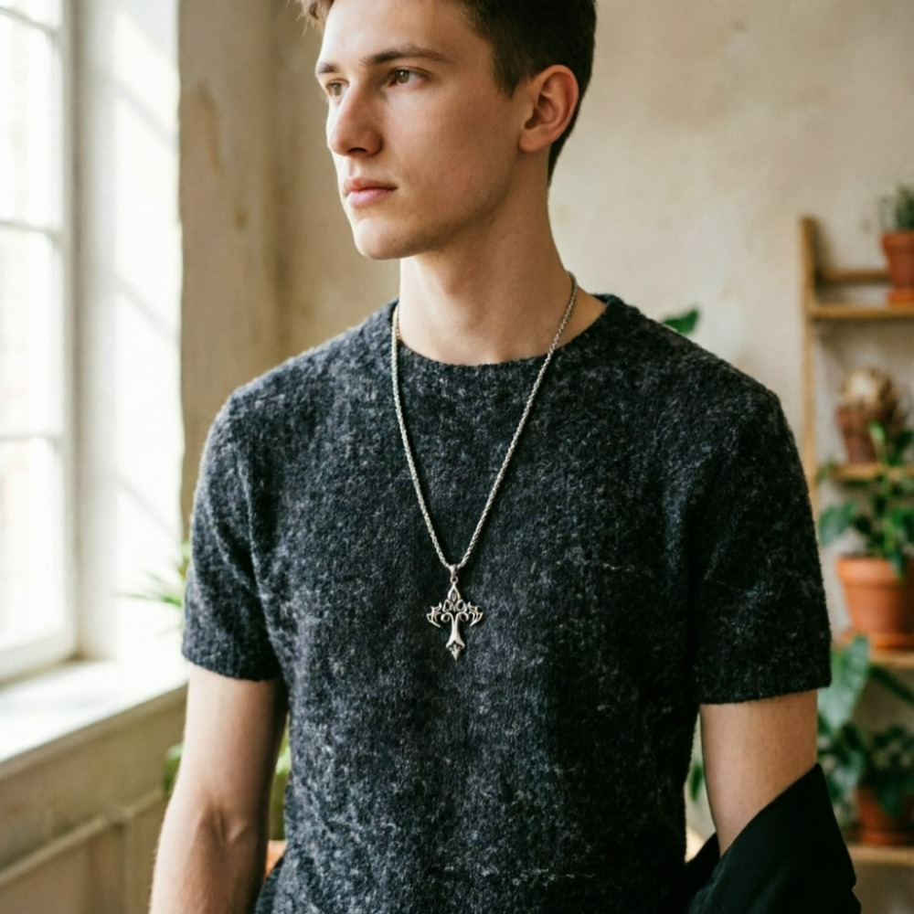 SUMENG Flame Retro Cross Titan - огляд і ціна Men Accessories Singapore
