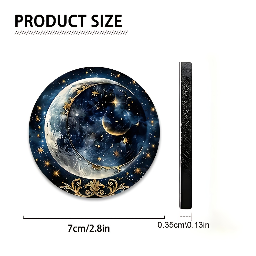 2pcs Starry Night Moon Car Cup - огляд і ціна Men Accessories Ideas