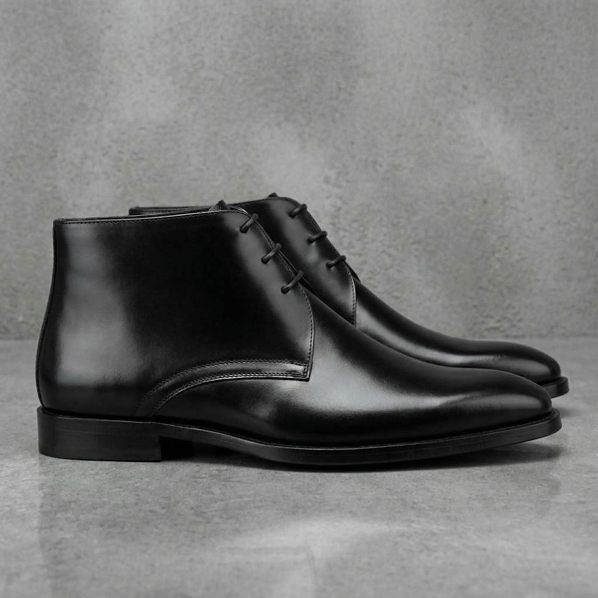 Men's Calf Leather Western Ank - огляд і ціна Men'S Accessories Leather