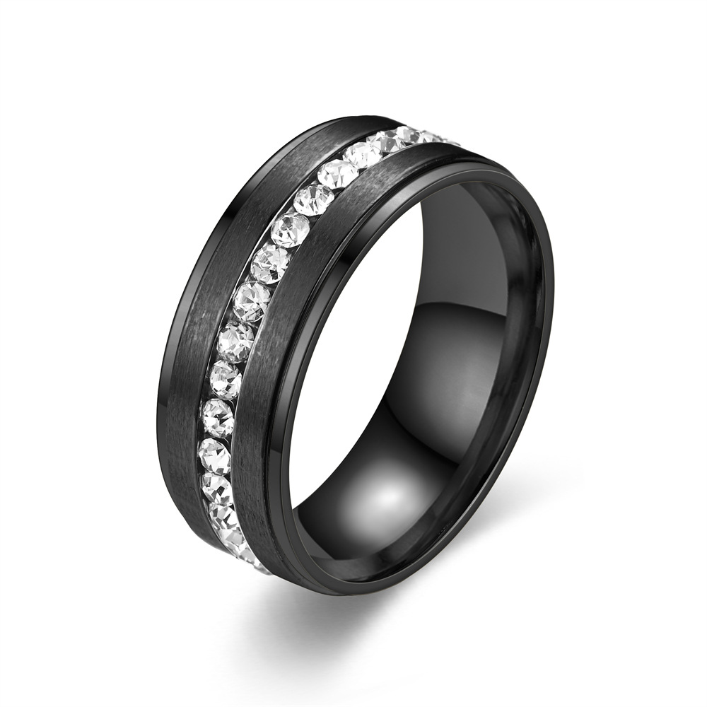 Stainless Steel Diamond Rings  - огляд і ціна Men Accessories Ideas