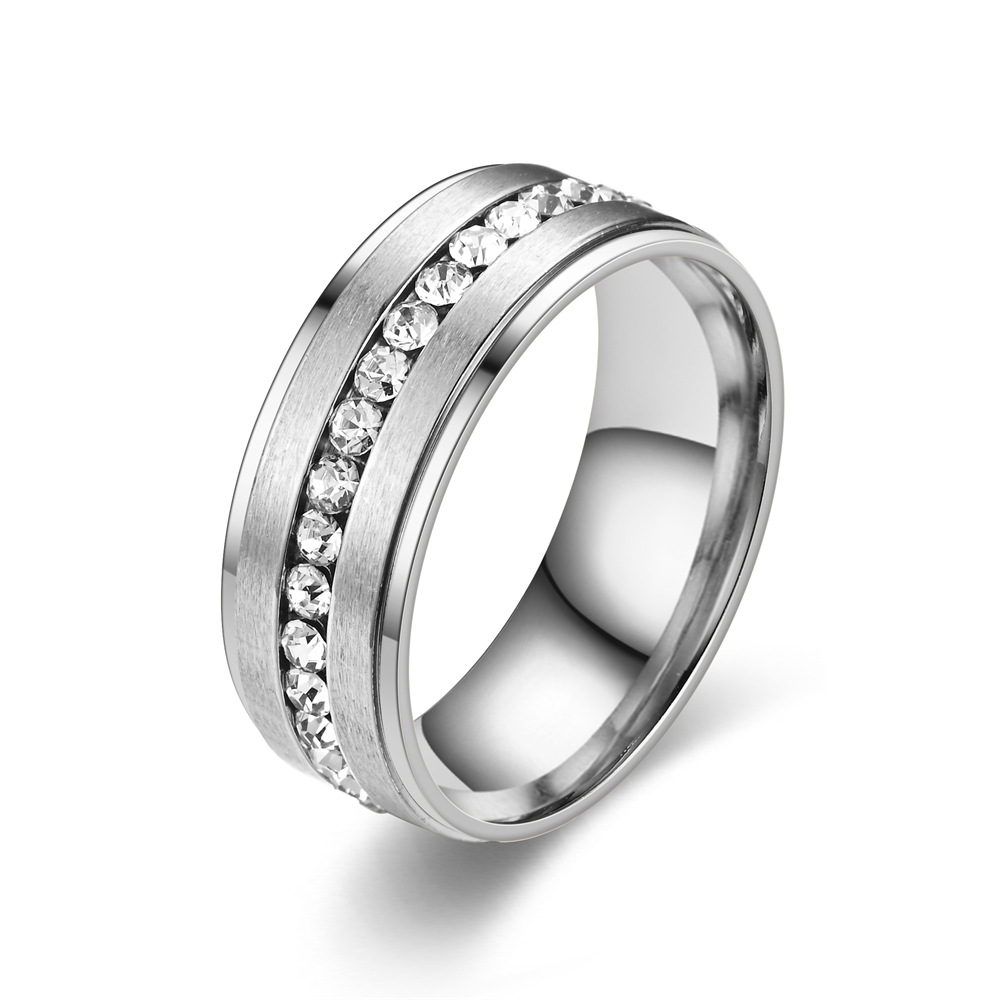 Stainless Steel Diamond Rings  - огляд і ціна Men Accessories Ideas