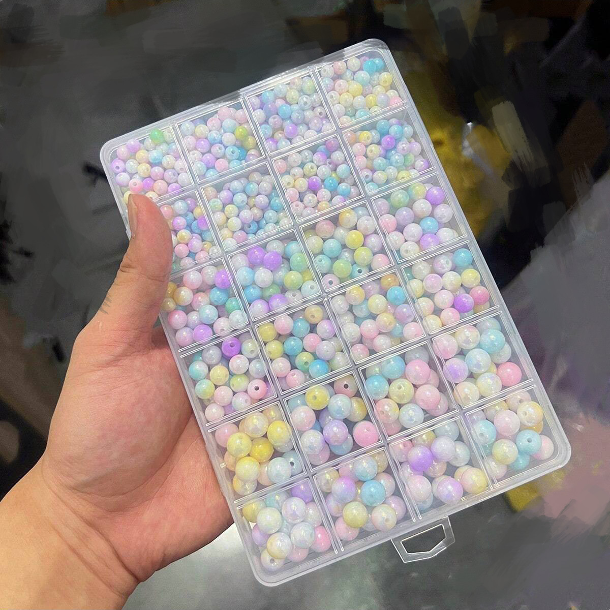 800pcs/24 grid set box 6mm/8mm - огляд і ціна Men Accessories For Wedding