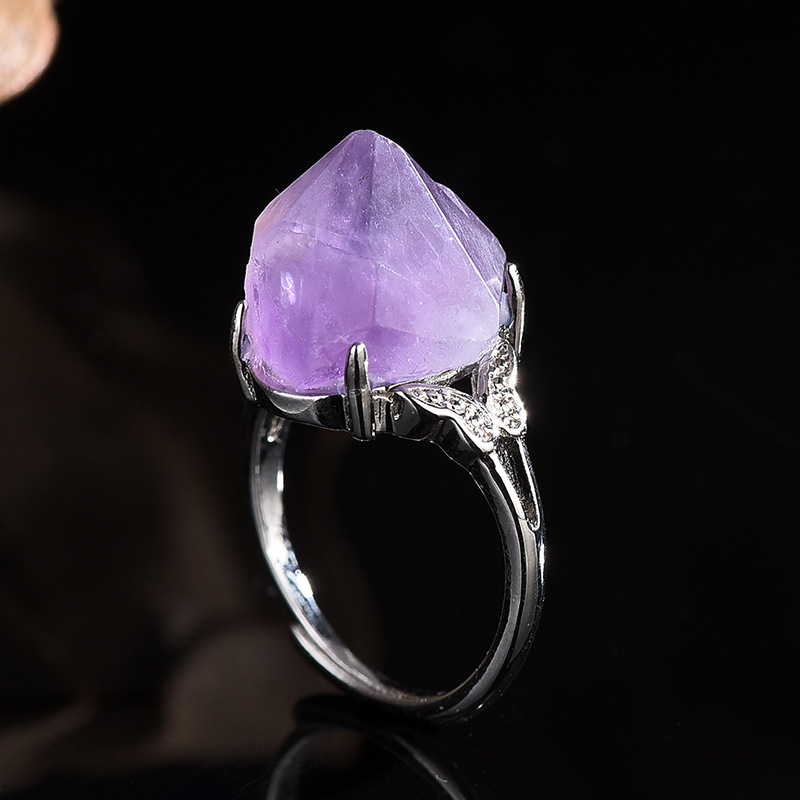 Natural Amethyst Hand-carved R - огляд і ціна Men'S Accessories Hand Bands