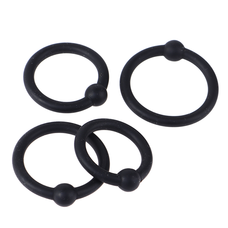 4Pcs Male Penis Rings Crystal  - огляд і ціна Men Accessories Combo