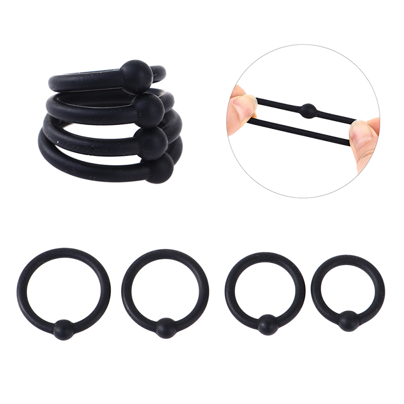 4Pcs Male Penis Rings Crystal  - огляд і ціна Men Accessories Combo