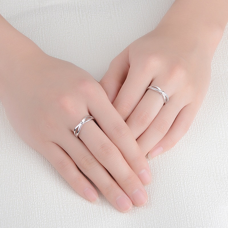 Romantic Bowknot Couple Rings  - огляд і ціна Men'S Accessories Hand Bands
