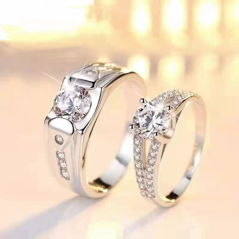 Romantic Bowknot Couple Rings  - огляд і ціна Men'S Accessories Hand Bands