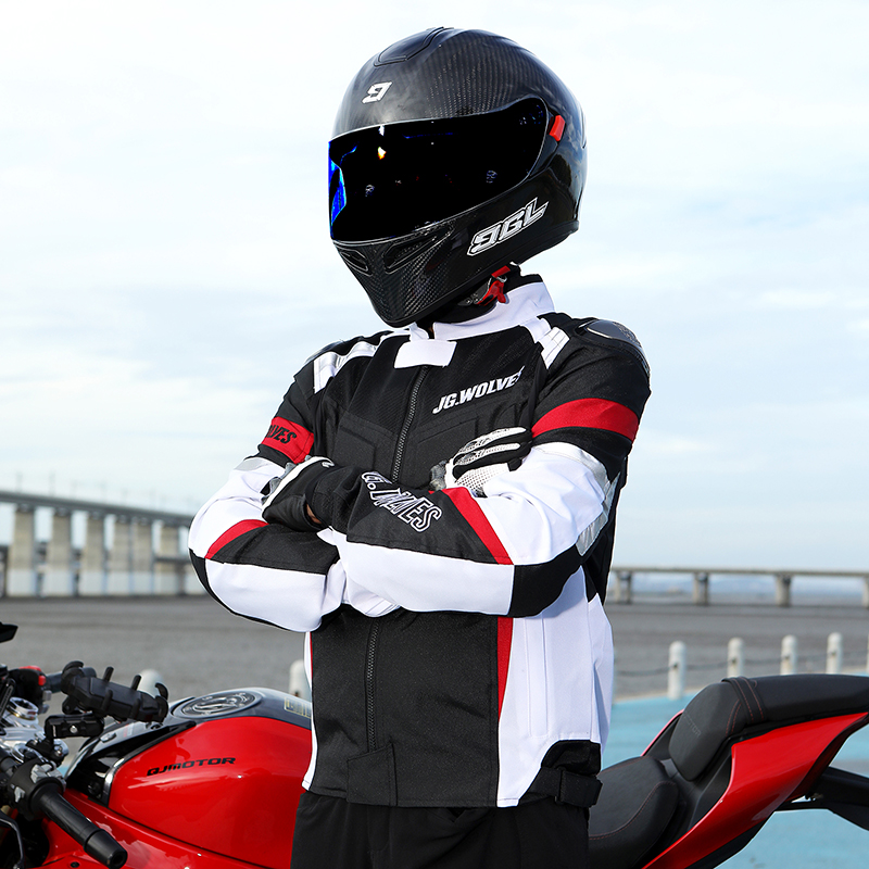 Motorcycle Jacket Men Riding G - огляд і ціна Men'S Accessories Drop Shipping