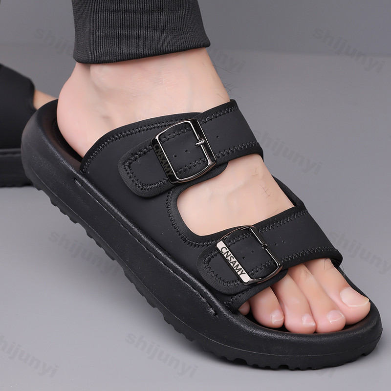 Men's Slippers 2025 Summer Bre - огляд і ціна Men'S Accessories Leather