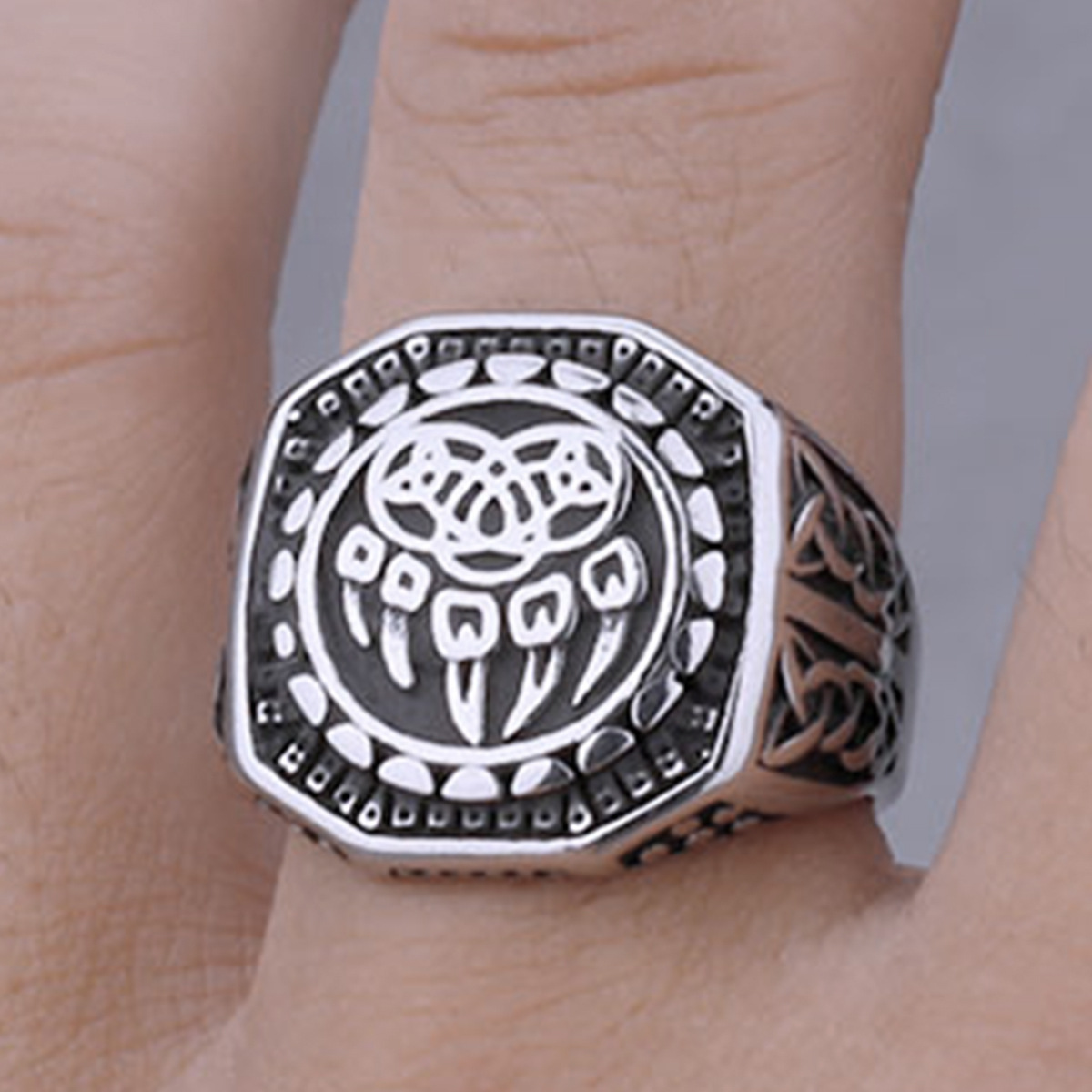 Nordic Viking Wolf Claw Titani - огляд і ціна Men'S Accessories Hand Bands