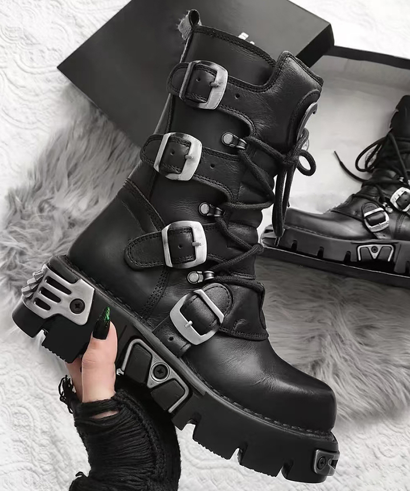 men luxury fashion punk gothic - огляд і ціна Men'S Accessories Leather