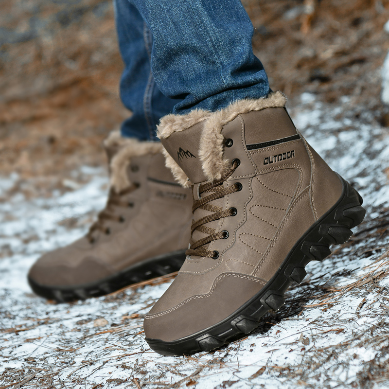 Men's Winter Boots Warm Waterp - огляд і ціна Men'S Accessories Leather
