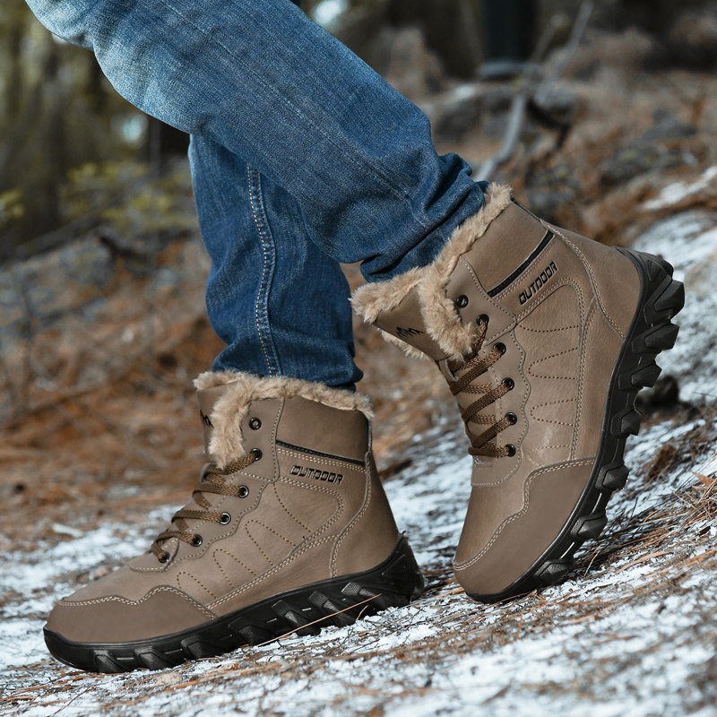 Men's Winter Boots Warm Waterp - огляд і ціна Men'S Accessories Leather