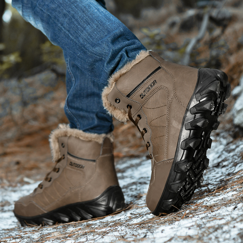 Men's Winter Boots Warm Waterp - огляд і ціна Men'S Accessories Leather