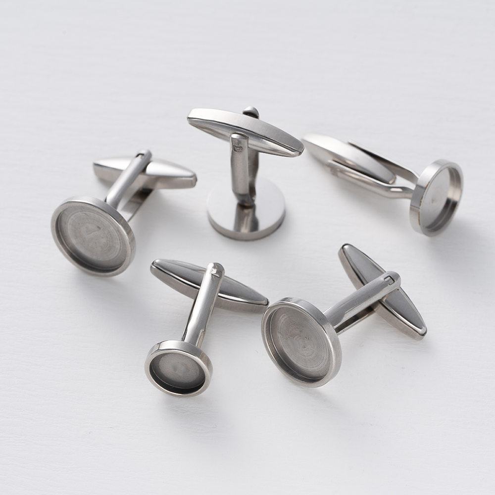 5Pcs Stainless Steel Cufflinks - огляд і ціна Men Accessories Jewellery