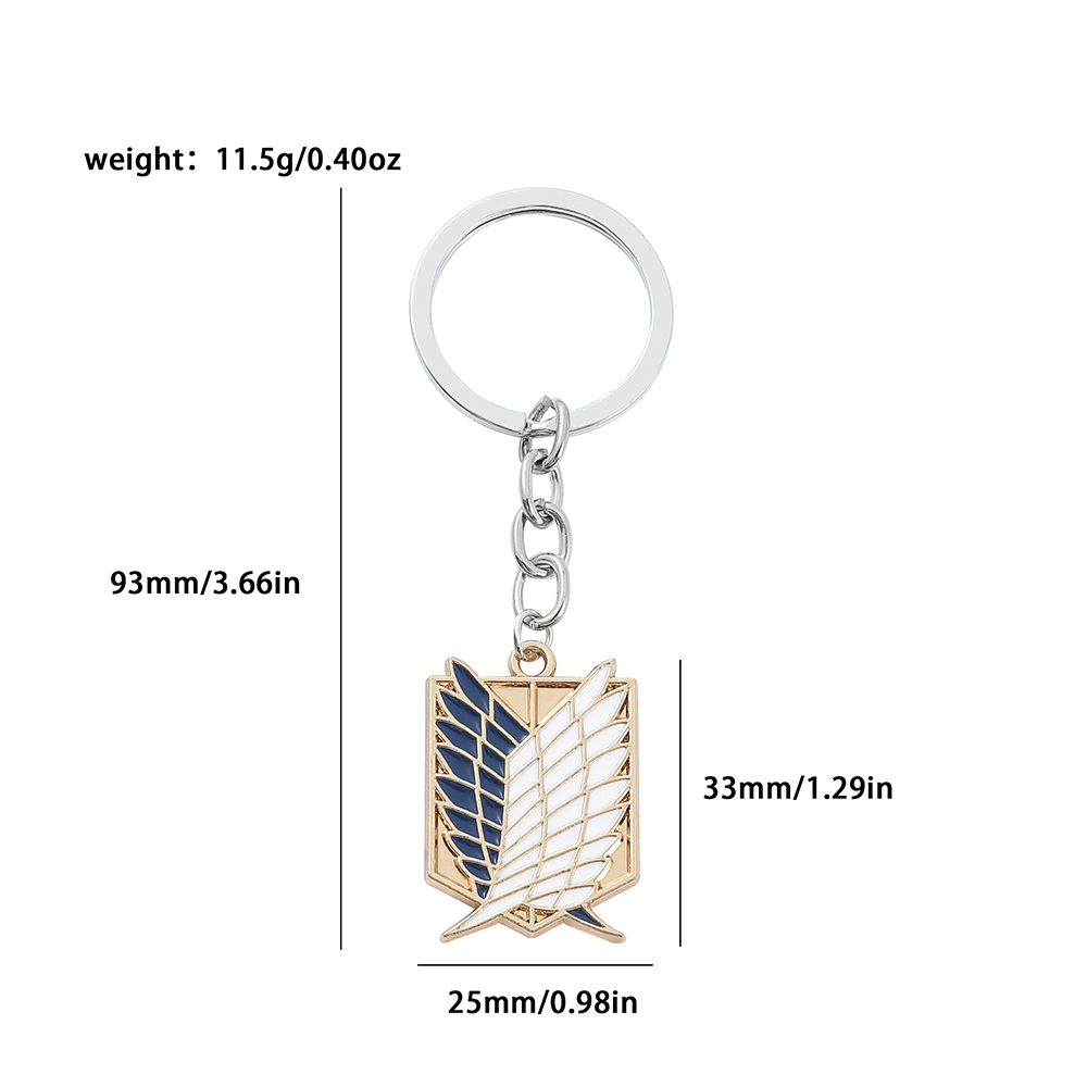 Anime Attack on Titan Enamel B - огляд і ціна Men Accessories Jewelry