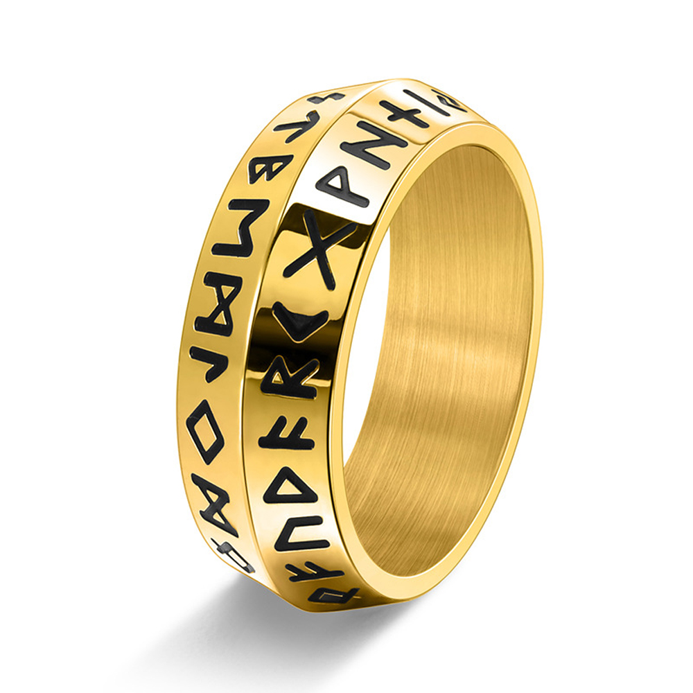 Double Bevel Edge Viking Ring  - огляд і ціна Men'S Accessories Hand Bands