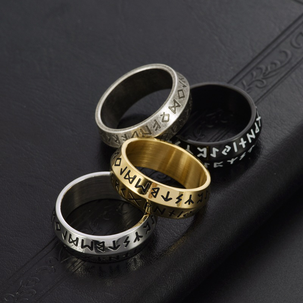 Double Bevel Edge Viking Ring  - огляд і ціна Men'S Accessories Hand Bands