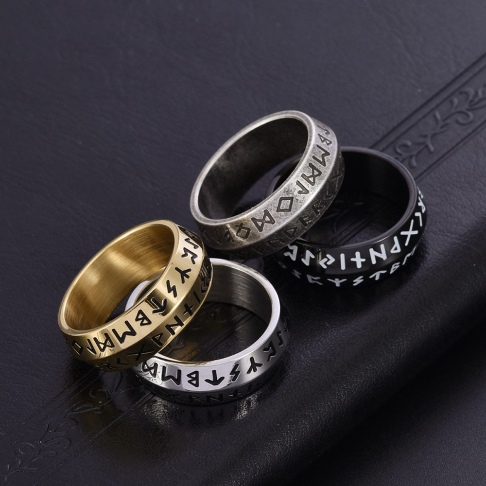 Double Bevel Edge Viking Ring  - огляд і ціна Men'S Accessories Hand Bands