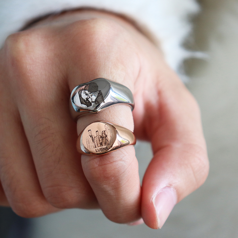 Custom Engraved Picture Logo N - огляд і ціна Men Accessories For Wedding