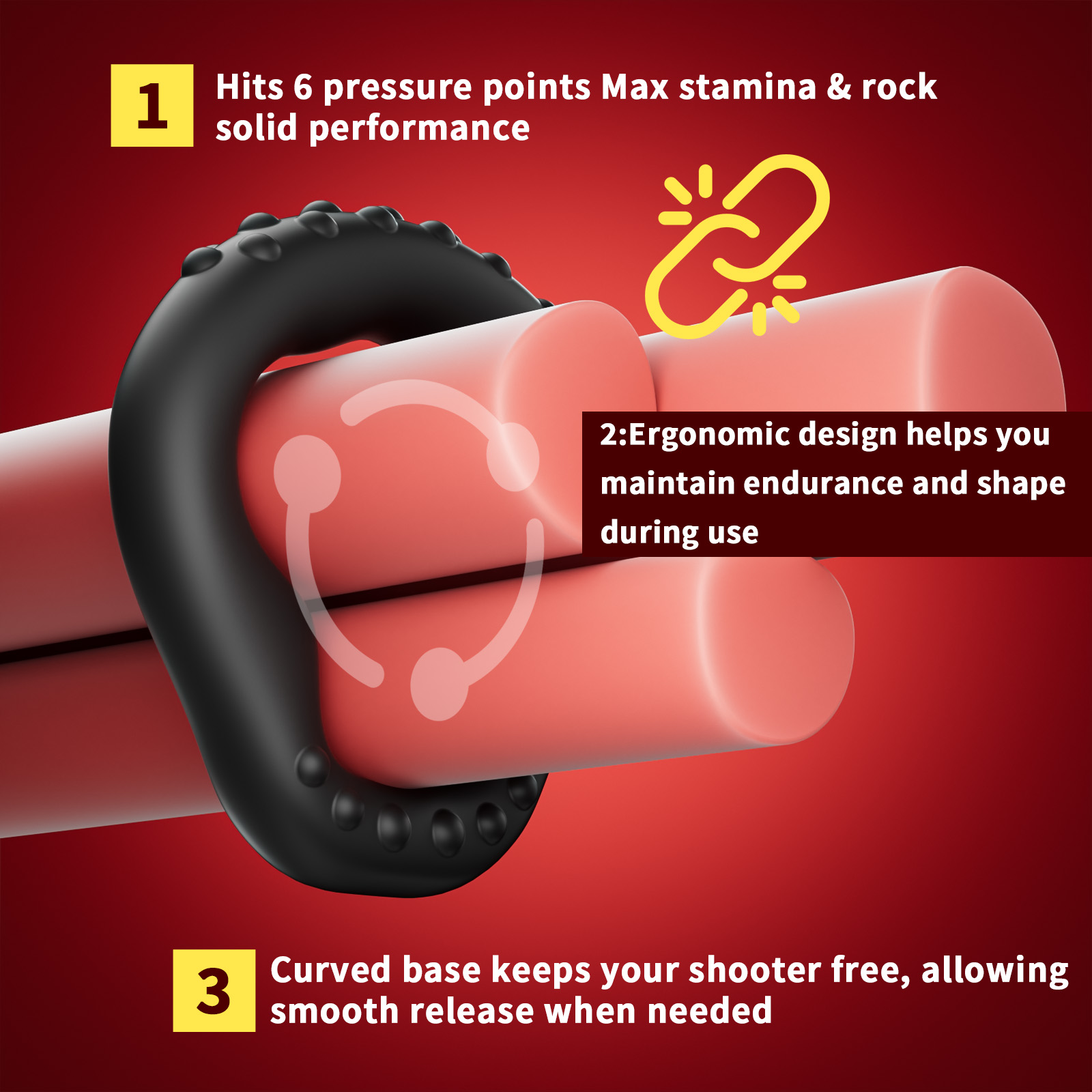 KUSHOR 8 PCS Silicone Penis Ri - огляд і ціна Men Accessories Combo