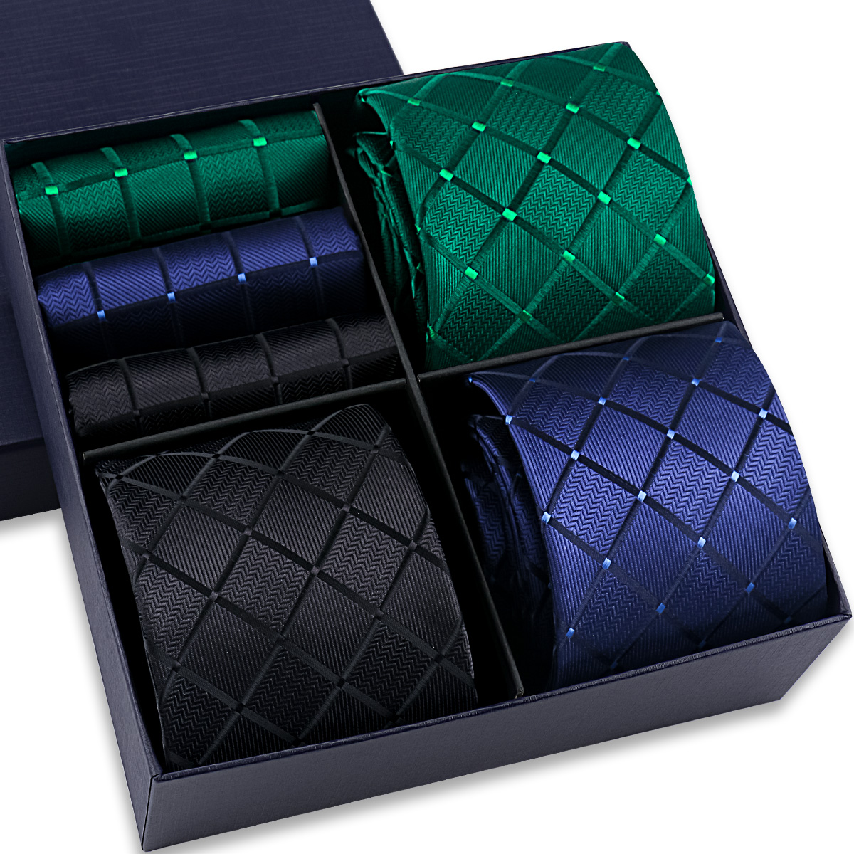 Brand New Elegant Classic Luxu - огляд і ціна Neck Tie Set Box