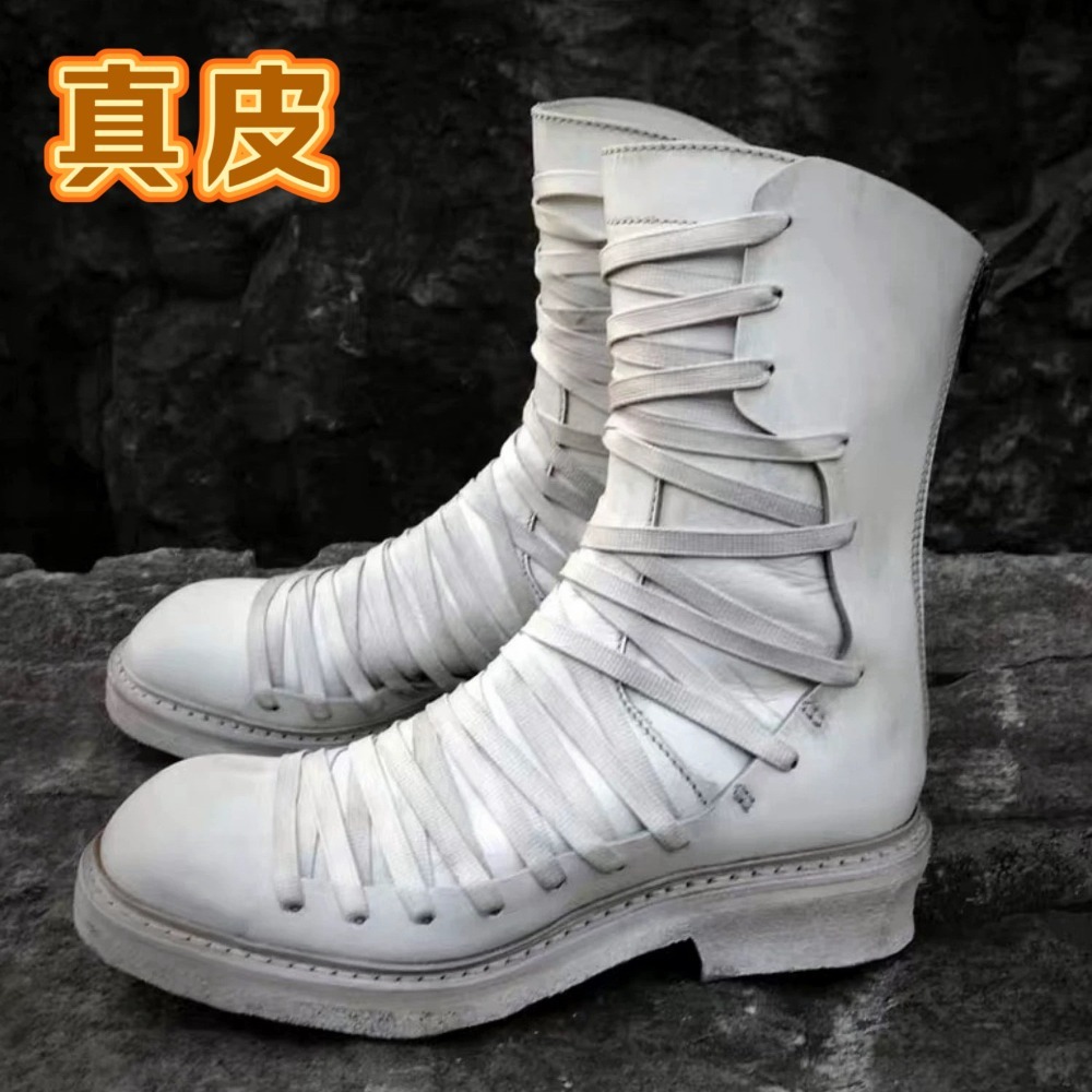 Multiple Cross Tied White Walk - огляд і ціна Men'S Accessories Leather