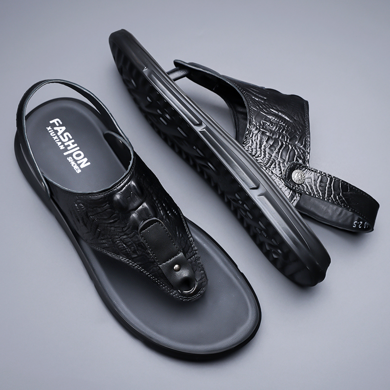 Men's Pu Leather Sandals Summe - огляд і ціна Men'S Accessories Leather