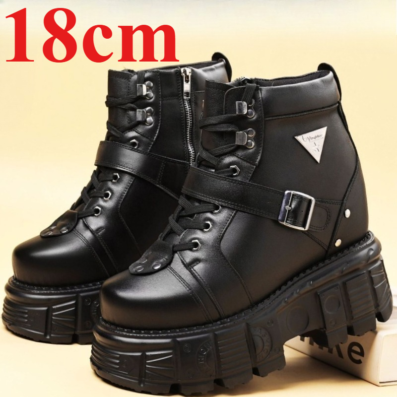 Genuine Leather Motorcycle Boo - огляд і ціна Men'S Accessories Leather