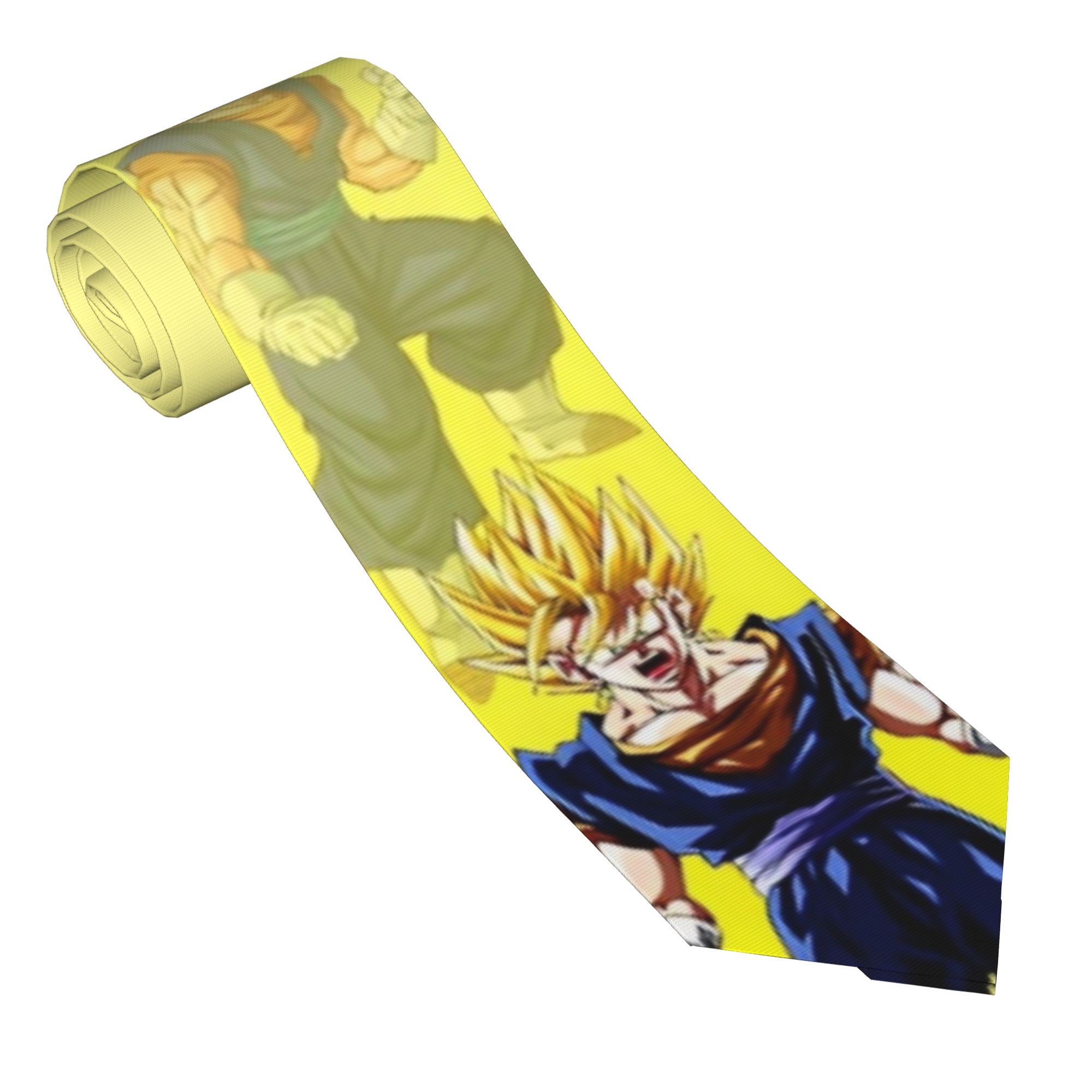DBZ Z Characters Pattern Neckt - огляд і ціна Men Accessories For Wedding