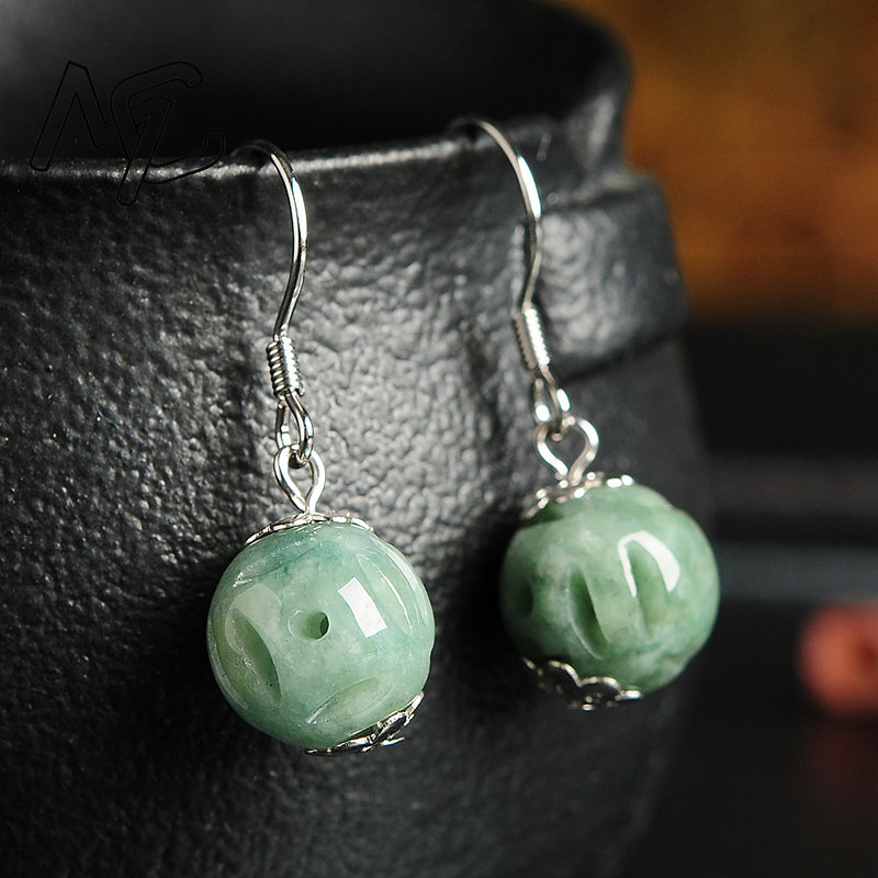 Natural Emerald Hollow Bead Ja - огляд і ціна Men'S Accessories Drop Shipping