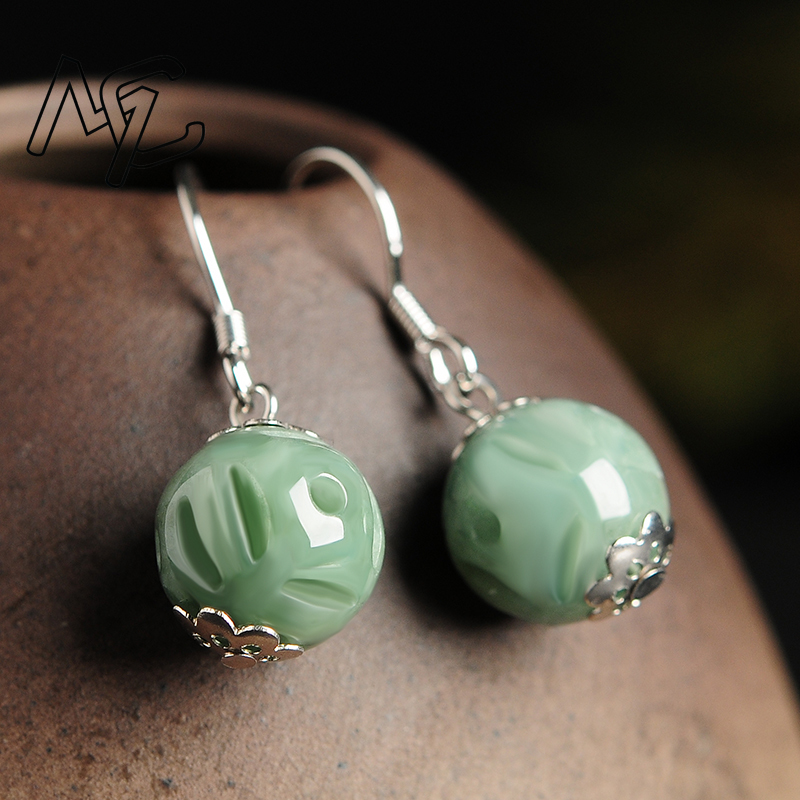 Natural Emerald Hollow Bead Ja - огляд і ціна Men'S Accessories Drop Shipping
