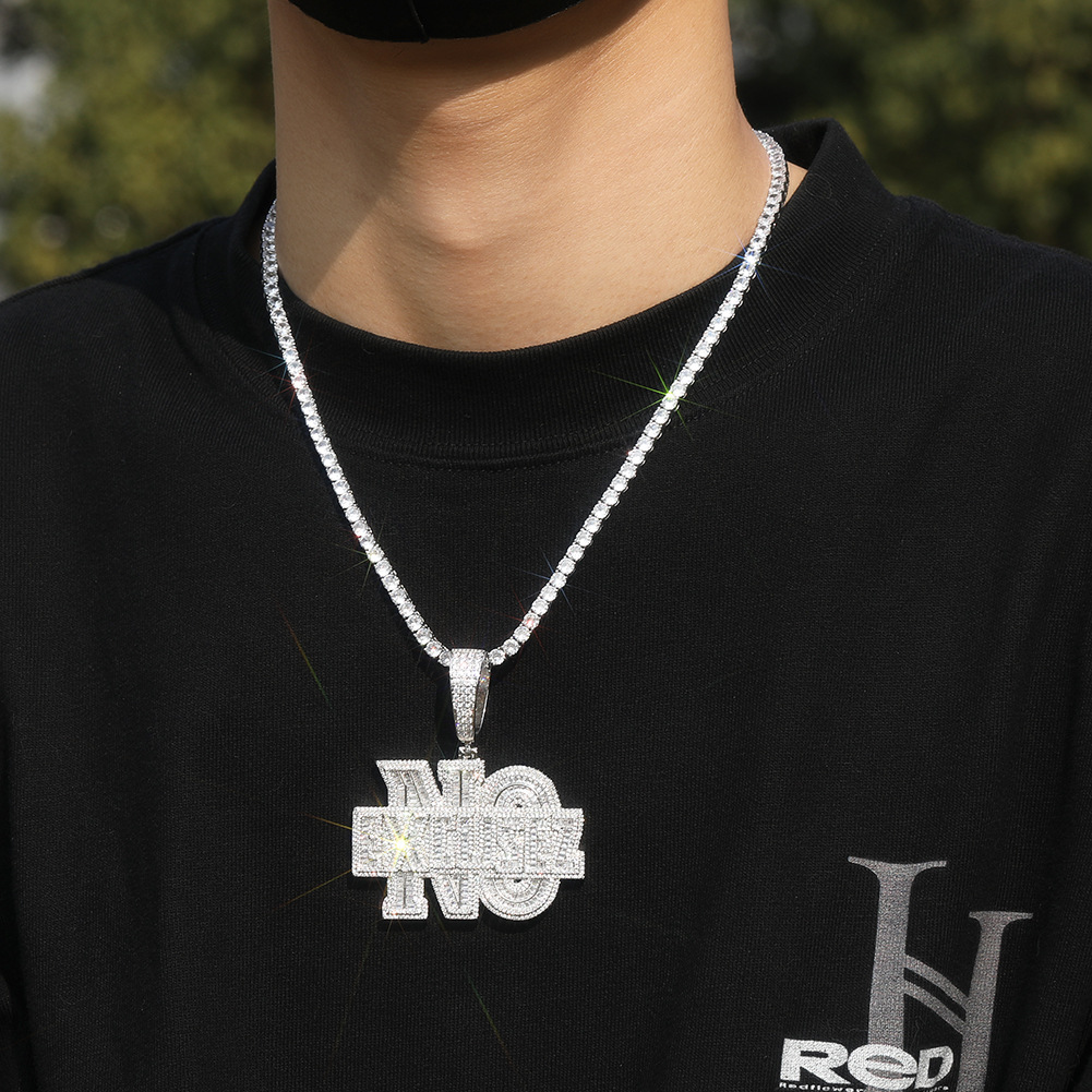 Niche Design Alphabet Hip-hop  - огляд і ціна Men Accessories Singapore